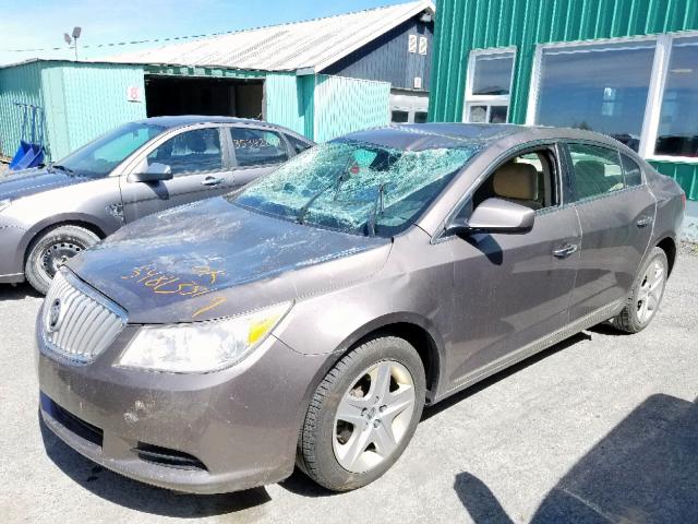 1G4GA5EC2BF153504 - 2011 BUICK LACROSSE C BROWN photo 2