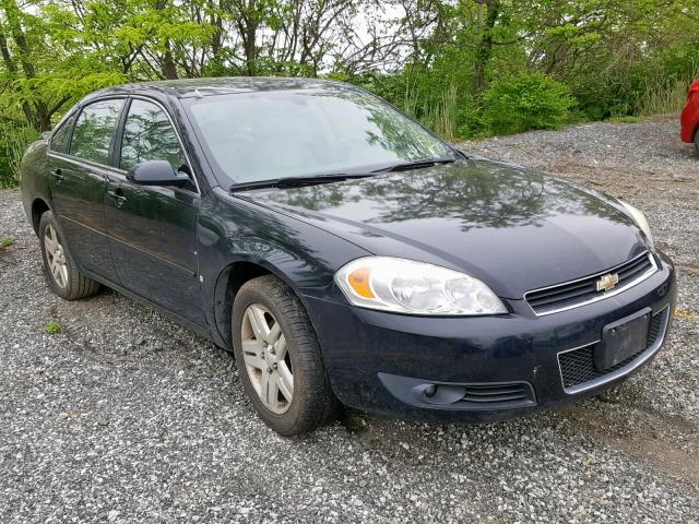 2G1WU581769325325 - 2006 CHEVROLET IMPALA LTZ BLACK photo 1