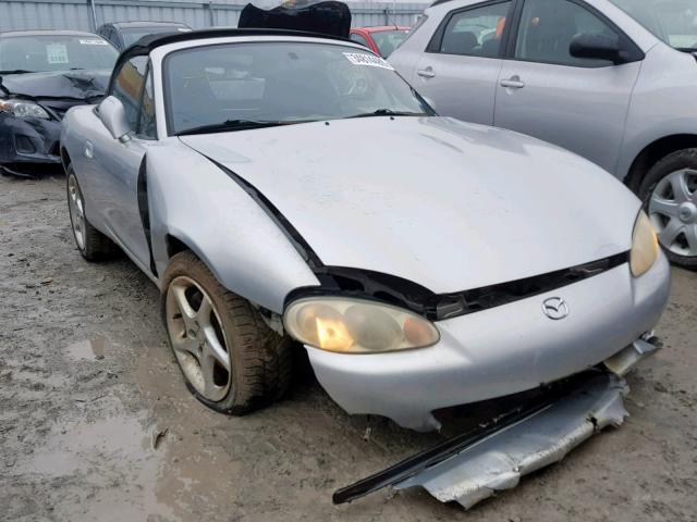 JM1NB353630300263 - 2003 MAZDA MX-5 MIATA SILVER photo 1