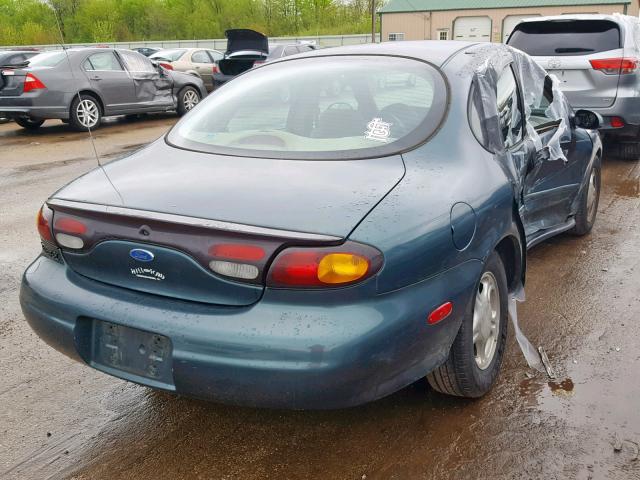 1FALP52U5TG215168 - 1996 FORD TAURUS GL TEAL photo 4