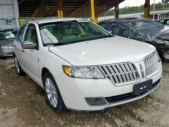 3LNHL2GC0BR756478 - 2011 LINCOLN MKZ WHITE photo 1