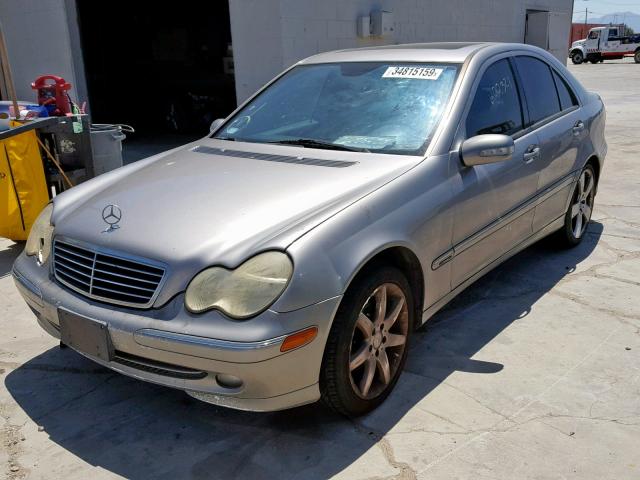 WDBRF40J63F432226 - 2003 MERCEDES-BENZ C 230K SPO TAN photo 2