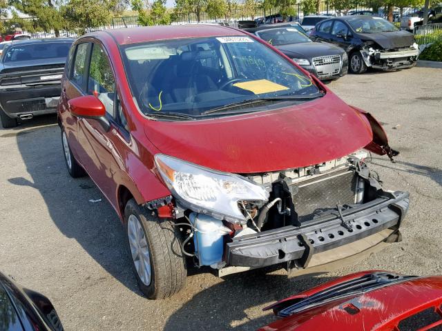 3N1CE2CP0FL420732 - 2015 NISSAN VERSA NOTE BURGUNDY photo 1