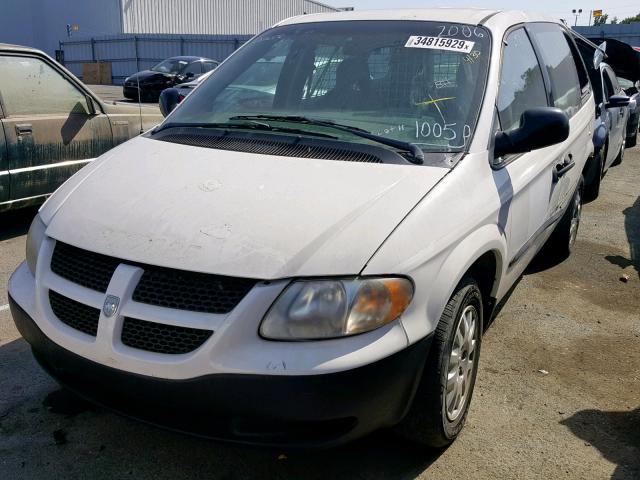 1D4GP21353B337340 - 2003 DODGE CARAVAN C/ WHITE photo 2