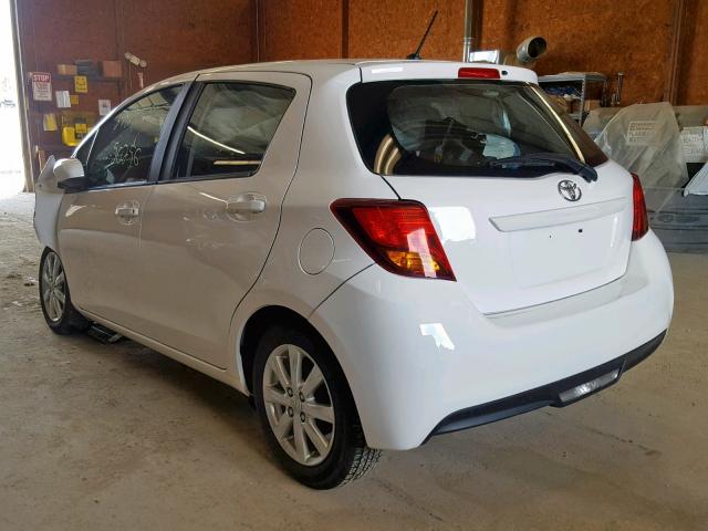 VNKKTUD32GA064029 - 2016 TOYOTA YARIS L WHITE photo 3