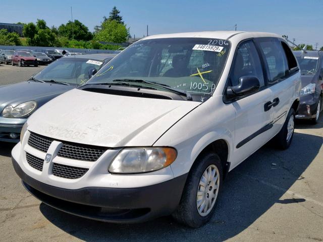 1D4GP21363B338786 - 2003 DODGE CARAVAN C/ WHITE photo 2