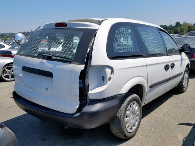 1D4GP21363B338786 - 2003 DODGE CARAVAN C/ WHITE photo 4