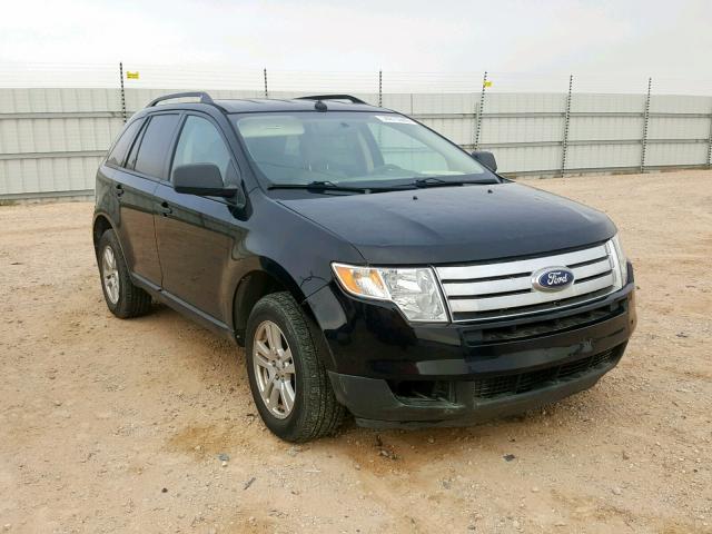 2FMDK36C77BA67794 - 2007 FORD EDGE SE BLACK photo 1