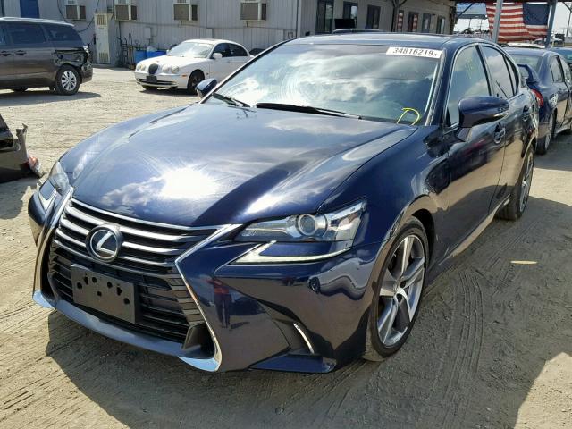 JTHBA1BLXGA001341 - 2016 LEXUS GS 200T BLUE photo 2