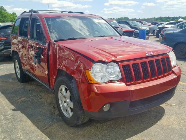 1J4RS4GT3AC106803 - 2010 JEEP GRAND CHER RED photo 1