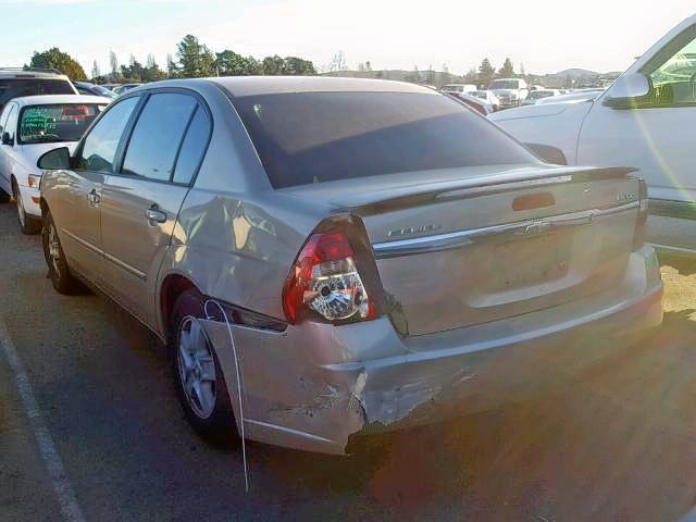 1G1ZT54805F217900 - 2005 CHEVROLET MALIBU LS GOLD photo 3