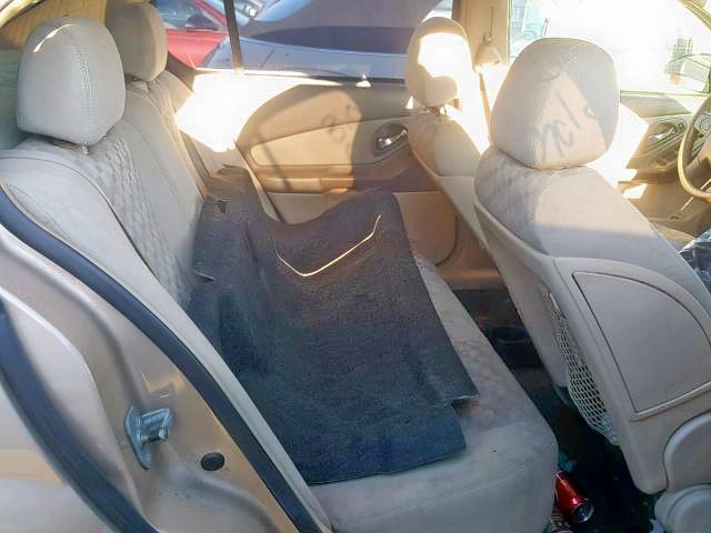 1G1ZT54805F217900 - 2005 CHEVROLET MALIBU LS GOLD photo 6