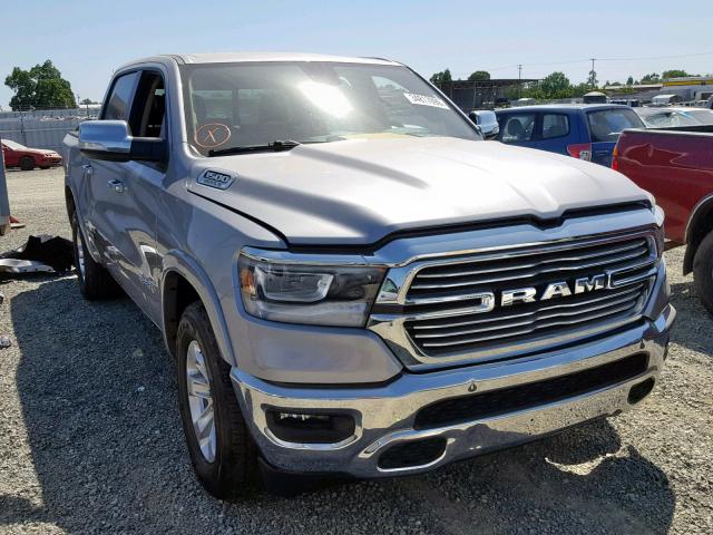 1C6SRFJT8KN740807 - 2019 RAM 1500 LARAM GRAY photo 1