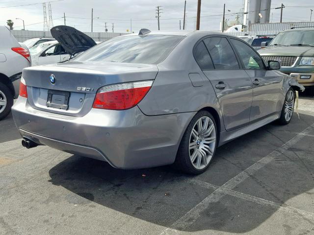 WBANW53589CT55645 - 2009 BMW 550 I CHARCOAL photo 4