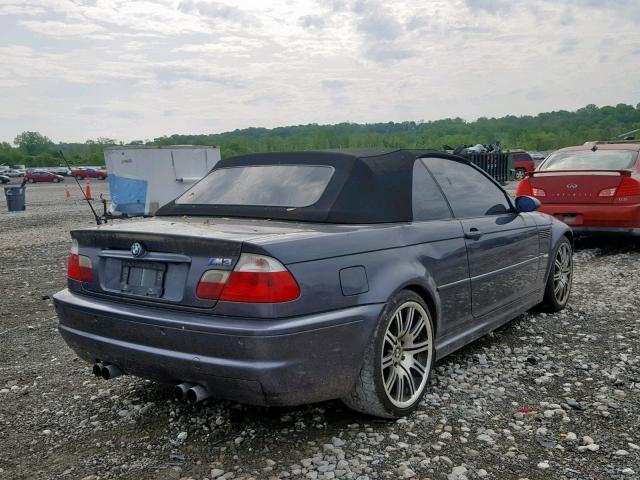 WBSBR93402EX24979 - 2002 BMW M3 BLUE photo 4