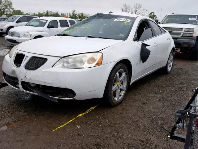 1G2ZH57N594140716 - 2009 PONTIAC G6 GT WHITE photo 2