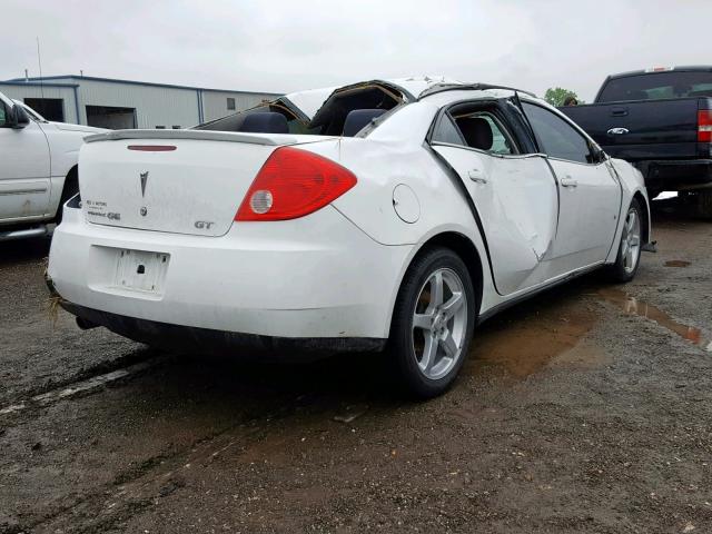 1G2ZH57N594140716 - 2009 PONTIAC G6 GT WHITE photo 4