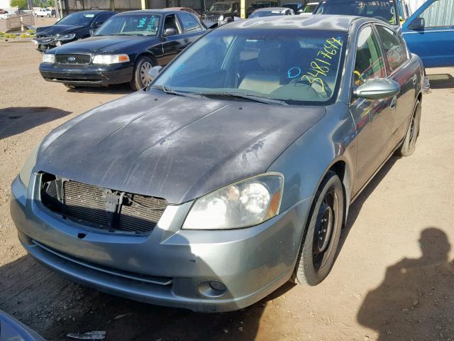 1N4AL11D76N387831 - 2006 NISSAN ALTIMA S GREEN photo 2