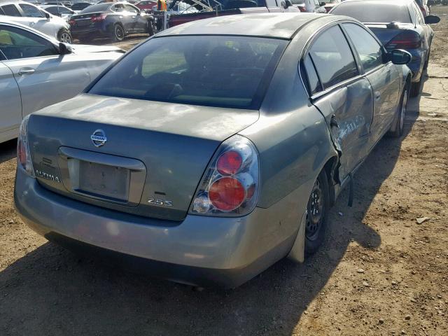 1N4AL11D76N387831 - 2006 NISSAN ALTIMA S GREEN photo 4