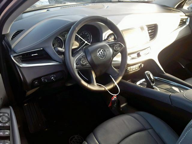 5GAEVBKW0JJ212673 - 2018 BUICK ENCLAVE PR GRAY photo 9