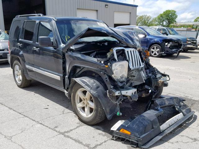 1C4PJMCK5CW184420 - 2012 JEEP LIBERTY LI BLACK photo 1