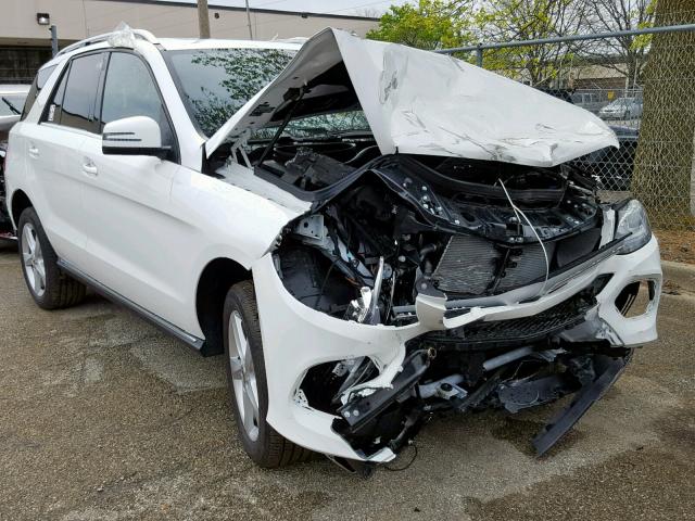 4JGDA5GB8KB214546 - 2019 MERCEDES-BENZ GLE 400 4M WHITE photo 1