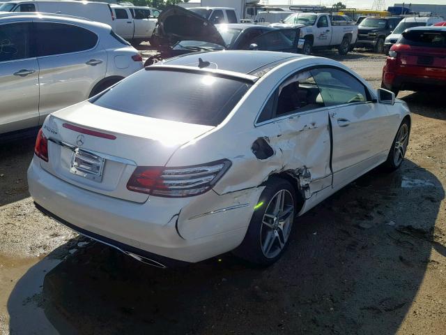 WDDKJ6FB7GF315358 - 2016 MERCEDES-BENZ E 400 WHITE photo 4