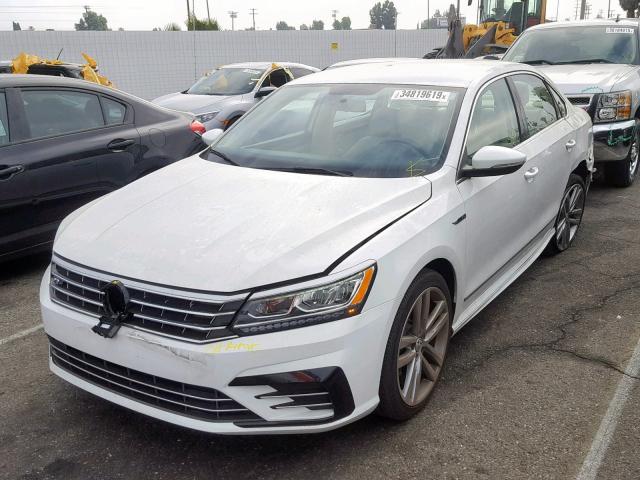 1VWDT7A30HC064461 - 2017 VOLKSWAGEN PASSAT R-L WHITE photo 2