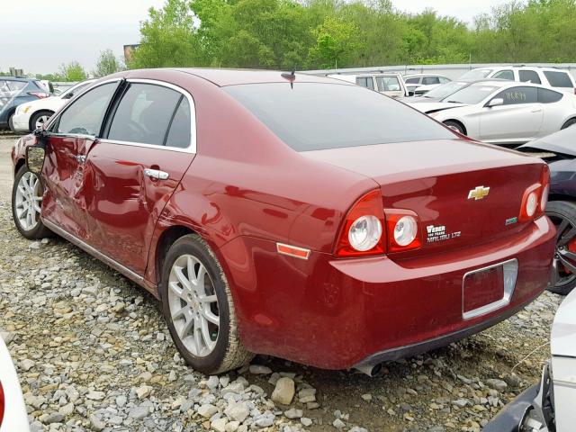 1G1ZE5EU5BF274370 - 2011 CHEVROLET MALIBU LTZ 红色 照片 3