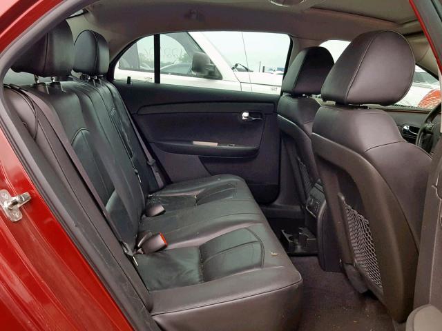 1G1ZE5EU5BF274370 - 2011 CHEVROLET MALIBU LTZ 红色 照片 6