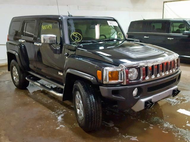 5GTEN13EX88115313 - 2008 HUMMER H3 BLACK photo 1