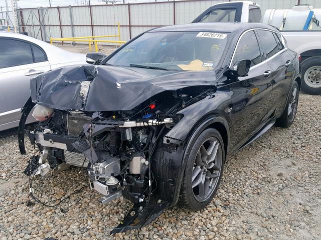 SJKCH5CP2HA031037 - 2017 INFINITI QX30 BASE BLACK photo 2