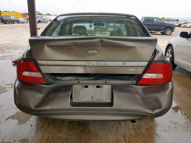 1N4DL01A41C178354 - 2001 NISSAN ALTIMA GXE BROWN photo 9