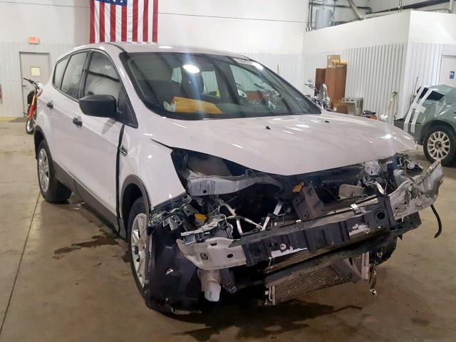 1FMCU0F74GUB97355 - 2016 FORD ESCAPE S WHITE photo 1