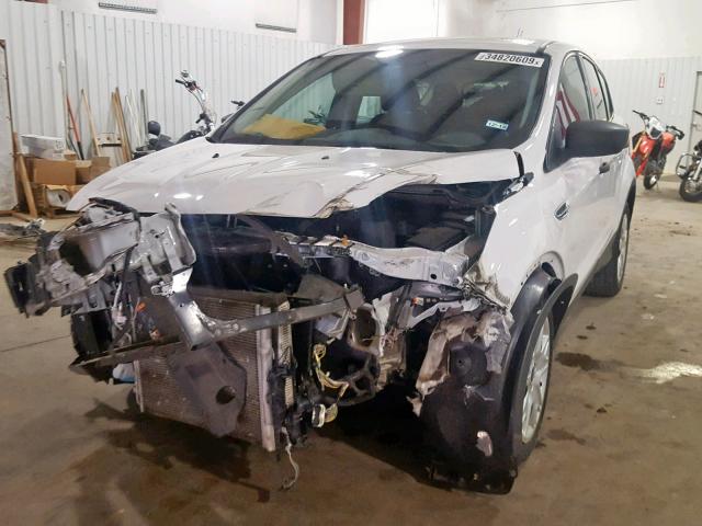 1FMCU0F74GUB97355 - 2016 FORD ESCAPE S WHITE photo 2