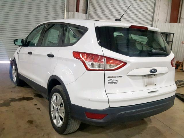 1FMCU0F74GUB97355 - 2016 FORD ESCAPE S WHITE photo 3