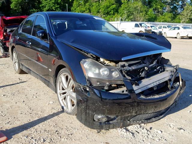 JNKAY01E78M604073 - 2008 INFINITI M35 BASE BLACK photo 1