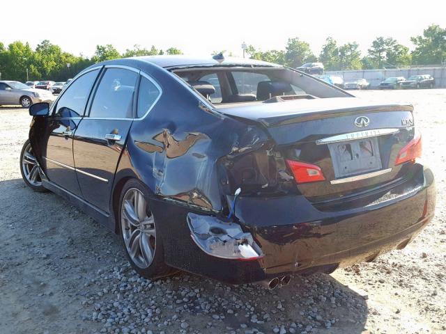 JNKAY01E78M604073 - 2008 INFINITI M35 BASE BLACK photo 3