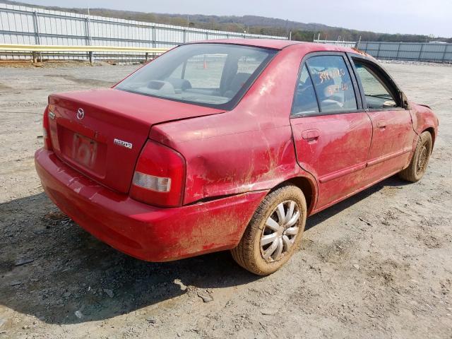 JM1BJ2227Y0216813 - 2000 MAZDA PROTEGE DX  photo 4