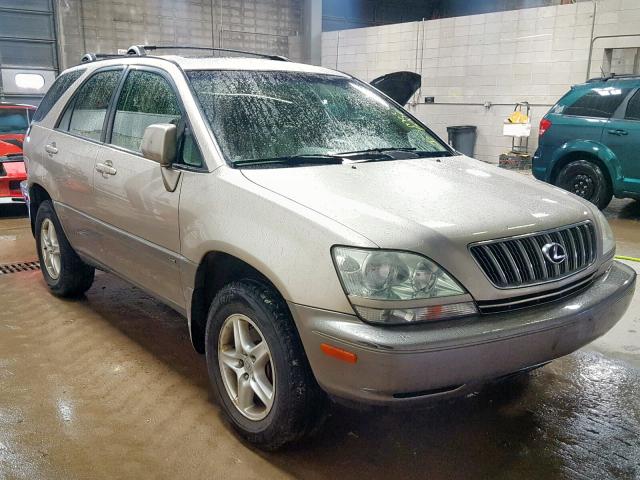 JTJHF10U710178674 - 2001 LEXUS RX 300 GOLD photo 1