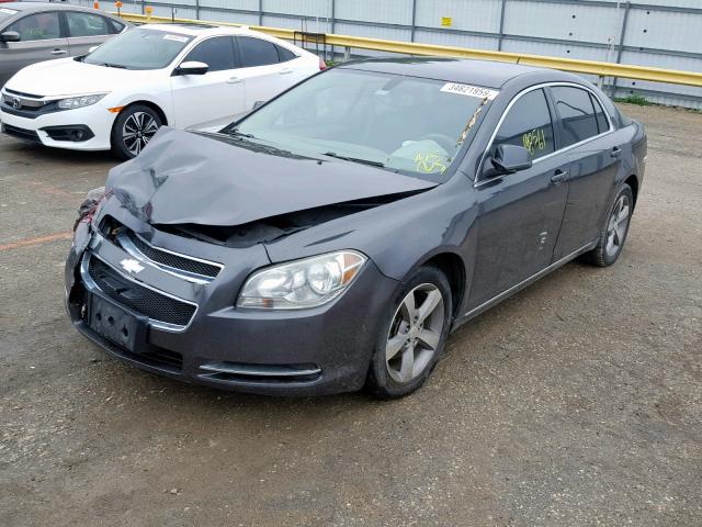 1G1ZC5E11BF252930 - 2011 CHEVROLET MALIBU 1LT 灰色 照片 2