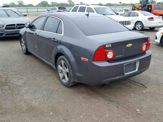 1G1ZC5E11BF252930 - 2011 CHEVROLET MALIBU 1LT 灰色 照片 3