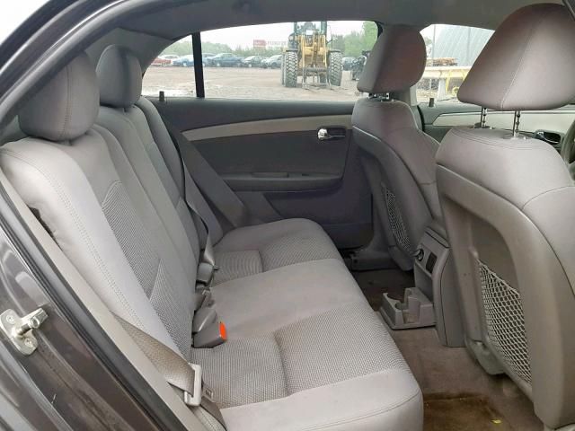 1G1ZC5E11BF252930 - 2011 CHEVROLET MALIBU 1LT 灰色 照片 6