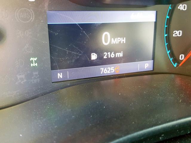 1GCGTCEN3K1116687 - 2019 CHEVROLET COLORADO L WHITE photo 8