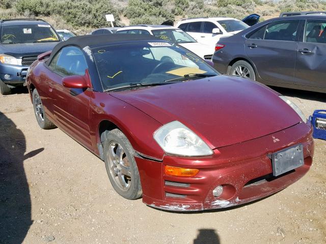 4A3AE45G45E030502 - 2005 MITSUBISHI ECLIPSE SP RED photo 1