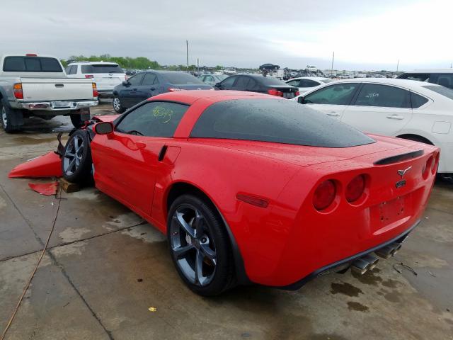 1G1YW2DW6B5110321 - 2011 CHEVROLET CORVETTE GRAND SPORT  photo 3