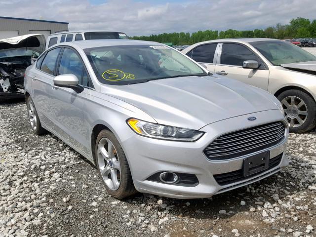 3FA6P0G72GR105485 - 2016 FORD FUSION S SILVER photo 1