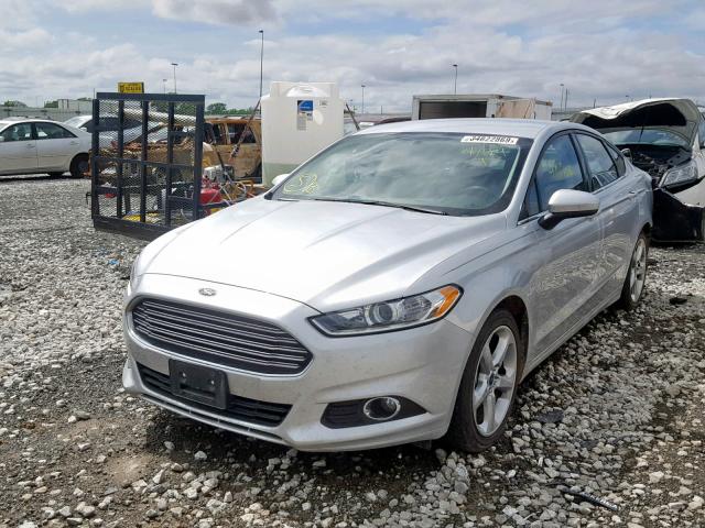 3FA6P0G72GR105485 - 2016 FORD FUSION S SILVER photo 2