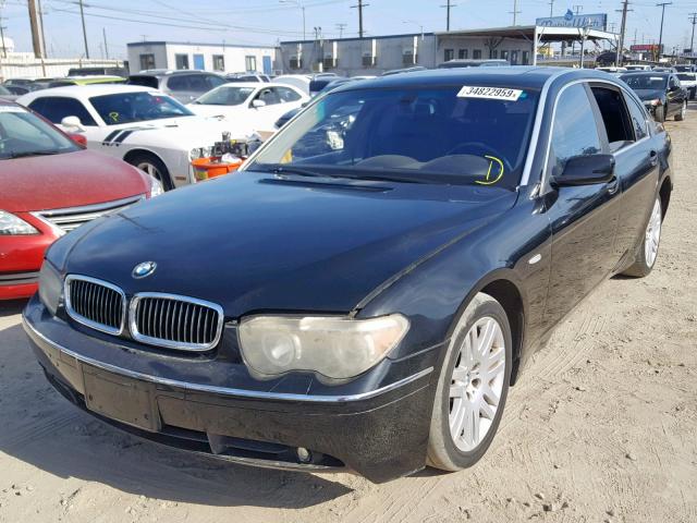 WBAGN63433DR15212 - 2003 BMW 745 LI BLACK photo 2