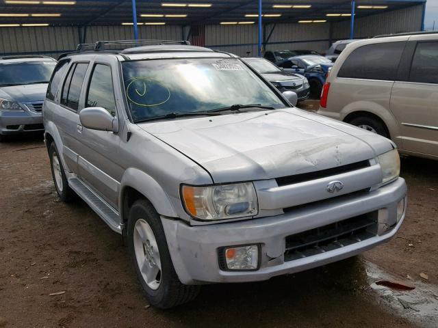 JNRDR09Y43W302781 - 2003 INFINITI QX4 SILVER photo 1